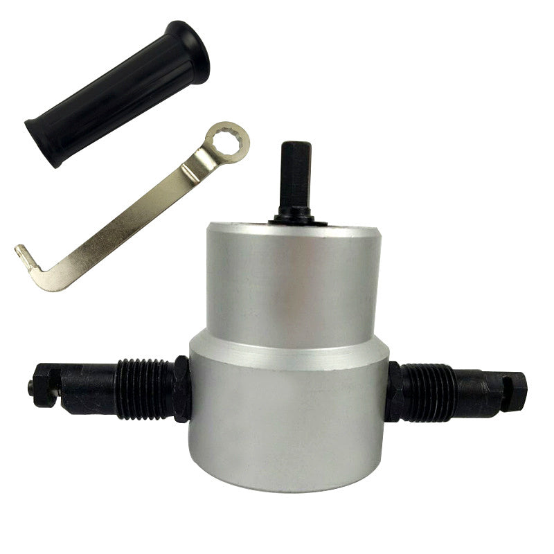 Protoolsy Metal Sheet Cutter set, ready for metal cutting tasks