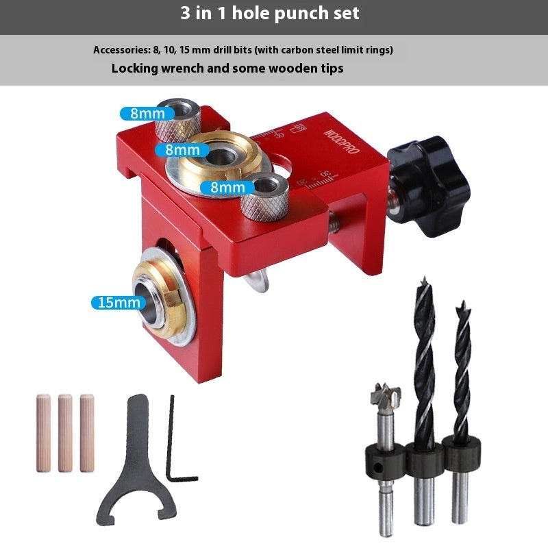 Woodworking Punch Locator 3-in-1 set by Protoolsy for splicing