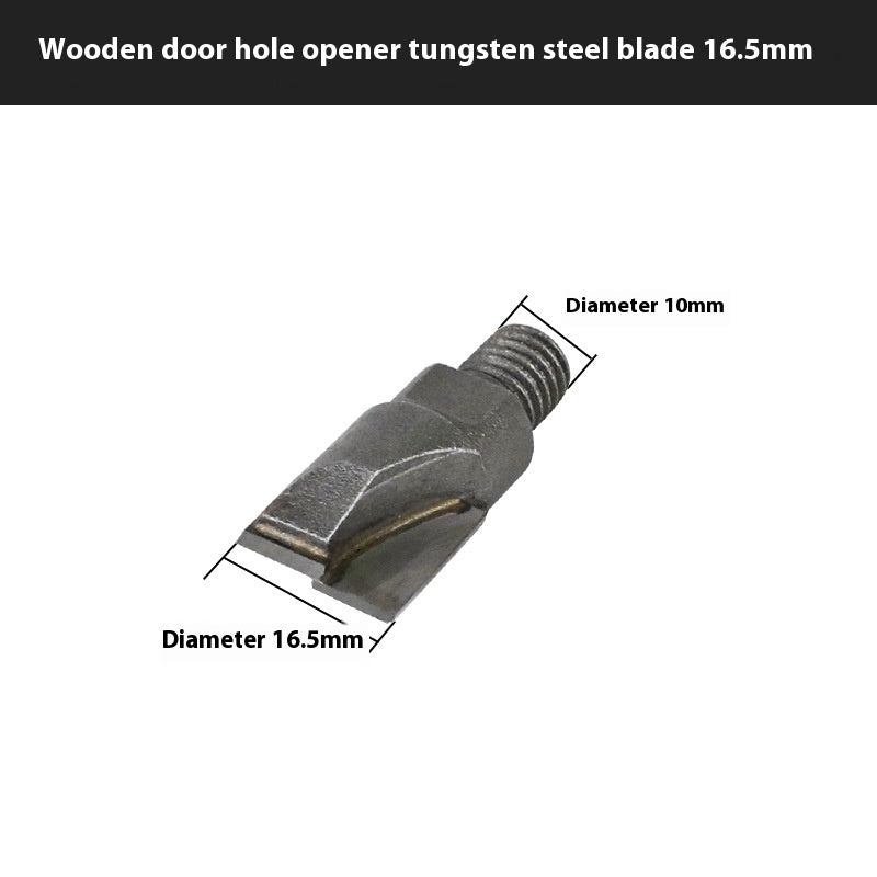 Wood Door Tapper 16.5mm steel blade for hole opening