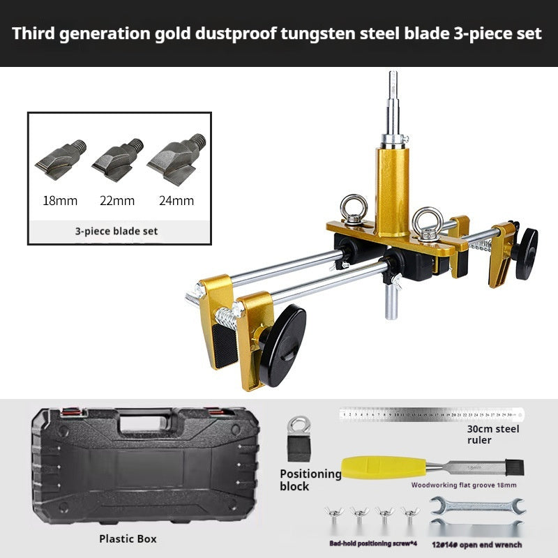 Gold Wood Door Tapper set by Protoolsy for woodworking