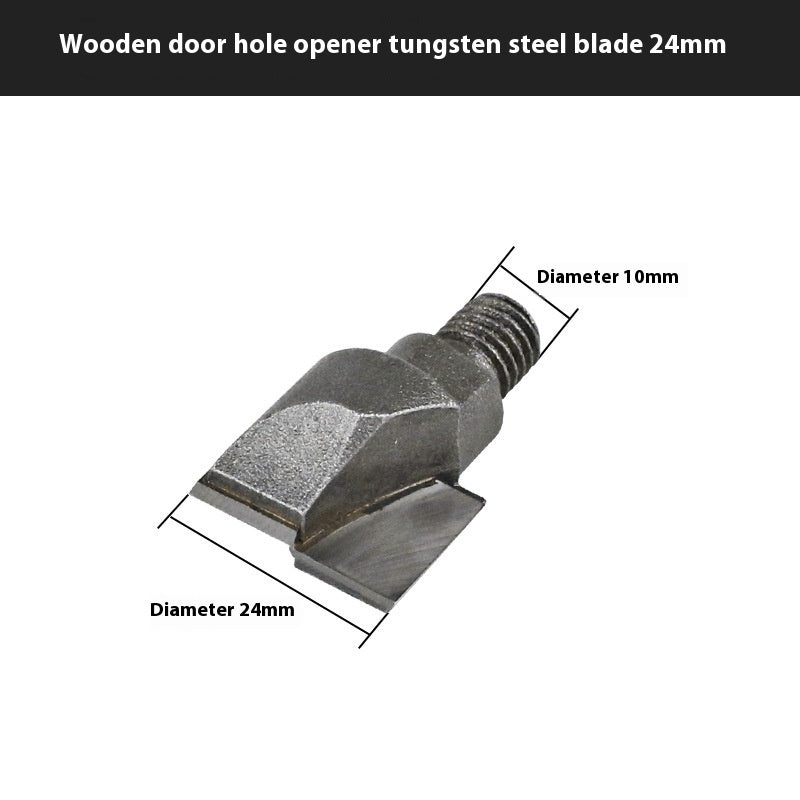 Wood Door Tapper 24mm steel blade for precise hole drilling