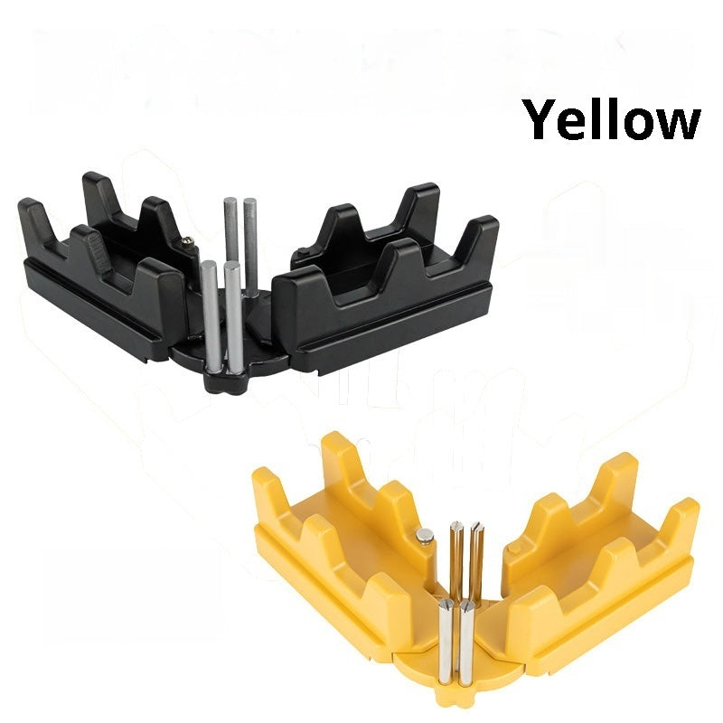 Protoolsy Mitre Measuring Cutting Tool, black & yellow, for woodworking