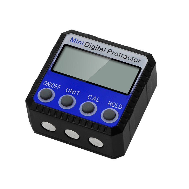 Protoolsy Blue Digital Inclinometer, multi-angle for woodworking