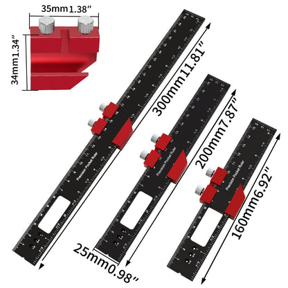 Aluminum Alloy Locating Rule Woodworking