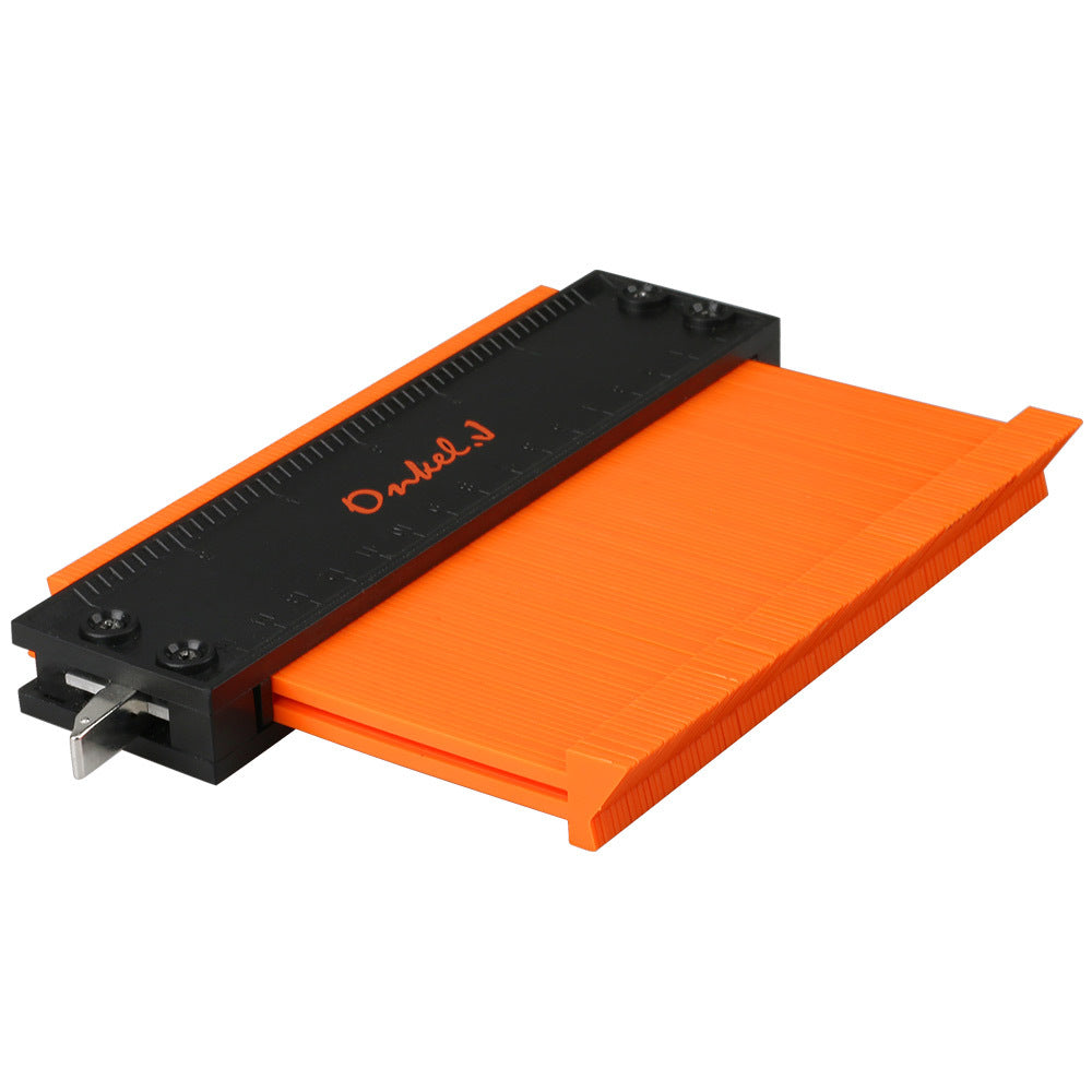 Close-up of Radian Measuring Ruler by Protoolsy for woodworking