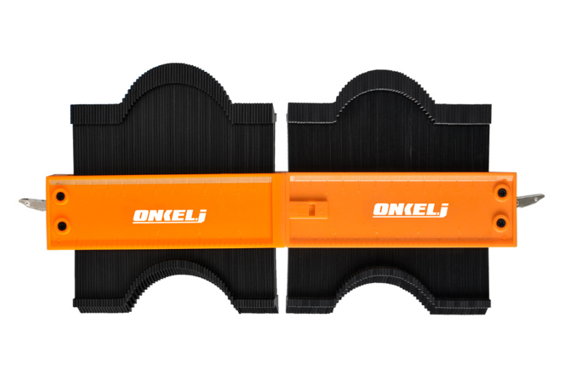 Protoolsy Radian Measuring Ruler on workbench for curve measurement