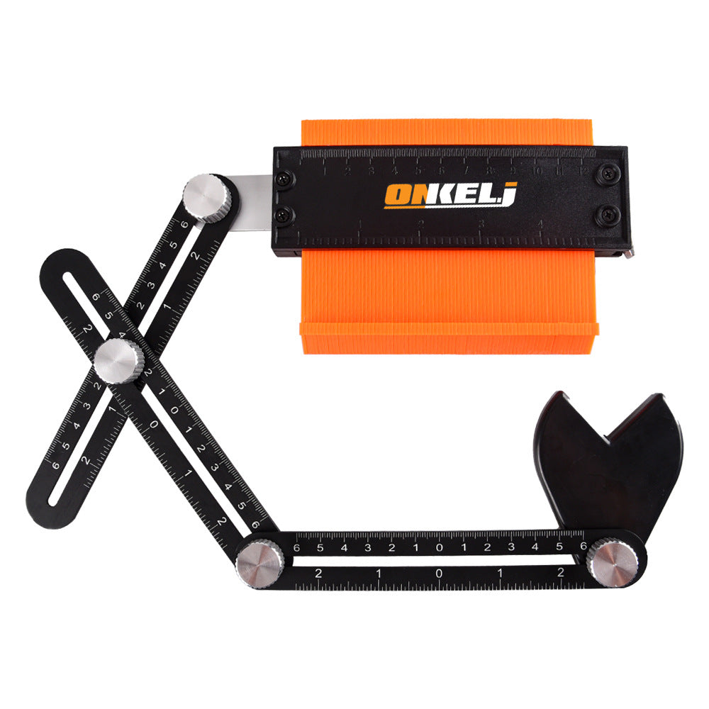 Protoolsy Radian Measuring Ruler, adjusting to wood radian shapes
