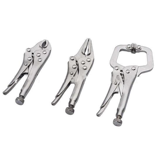 4 Inch Round Nose 5 Inch  Nose 5 Inch C-shaped Pliers Set