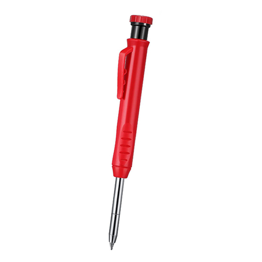 Red Deep Hole Marker by Protoolsy for precise woodworking marking