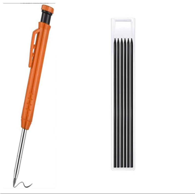 Protoolsy orange Deep Hole Marker with lead for accurate marking