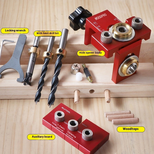 Protoolsy Woodworking Punch Locator set for furniture splicing