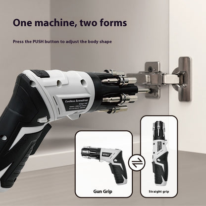 Small Screwdriver in use, driving screws with precision by Protoolsy