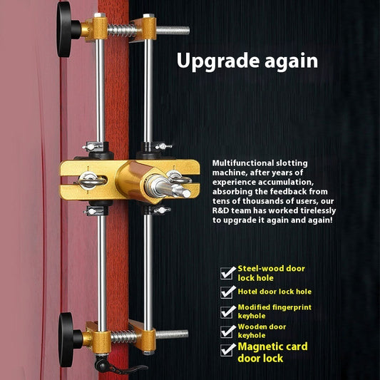 Protoolsy Wood Door Tapper set for precise lock installation