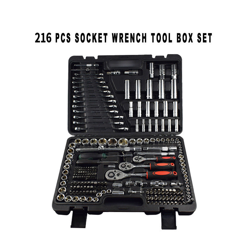 Protoolsy Wrench Toolbox, black box with socket wrenches displayed