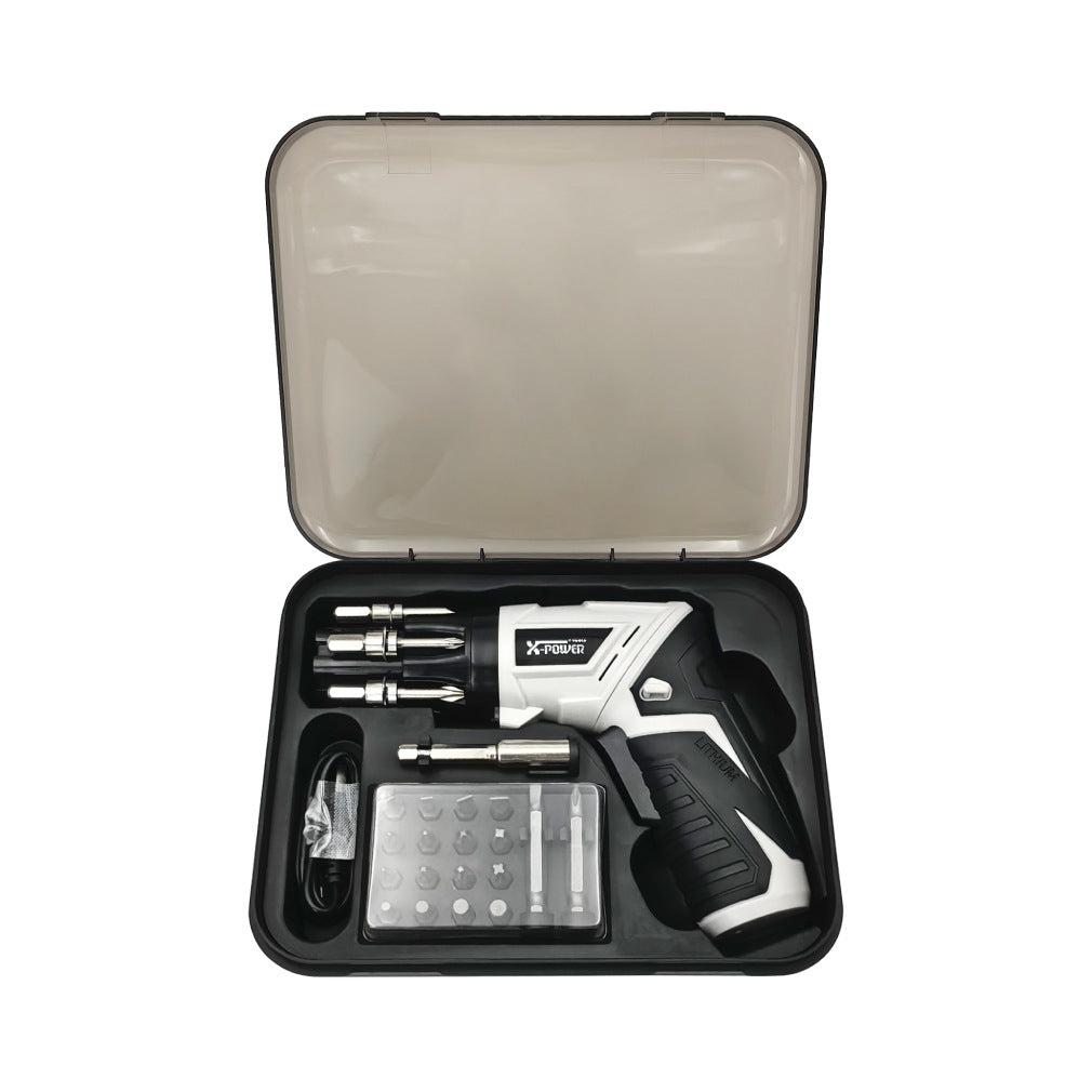 Protoolsy Small Screwdriver in box, complete set for DIY projects