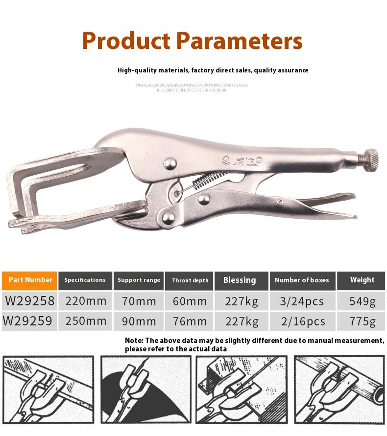 4" round nose mini pliers set in use, bending wire for jewelry at Protoolsy