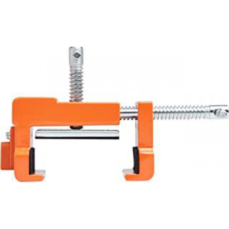 Close-up of Protoolsy Woodworking Fixing Clips, sturdy punch folder