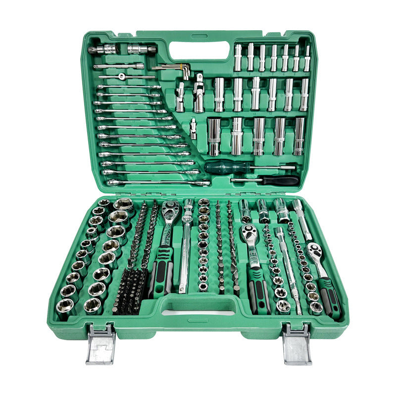 Protoolsy Wrench Toolbox, green box set for auto repair tools