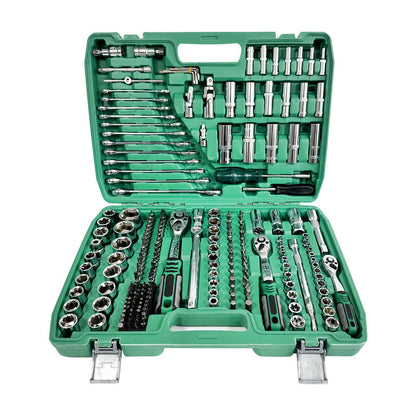 Protoolsy Wrench Toolbox, green box set for auto repair tools