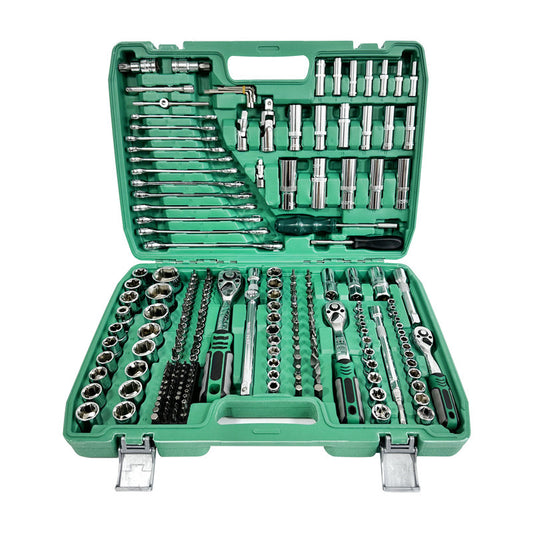 Protoolsy Wrench Toolbox, green box set for auto repair tools