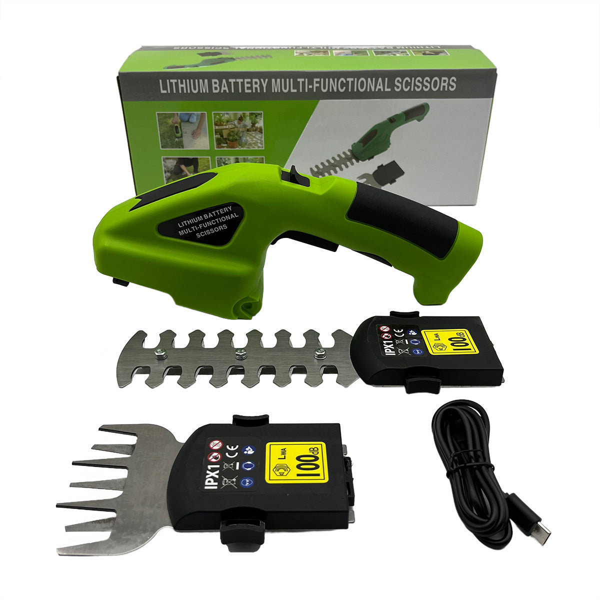 Protoolsy Electric Hedge Trimmer set, shears for versatile trimming