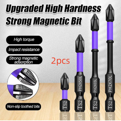 Screwdriver Bit Set by Protoolsy, anti-skid bits for secure grip